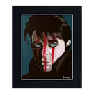 GARY NUMAN - Art Print with Mount