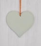 Decoupaged Wooden Hanging Heart 15cm (6"): Patchwork Hearts design - Image 6