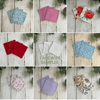 Face Pads SAMPLE PACK of 3 - bamboo towelling, dimple fleece & terry towelling