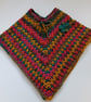Crochet Child's Poncho (Autumn Gold) - adorable outerwear! - Image 1