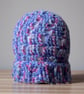 Crocheted Spiral Gap Beanie Hat - Image 7