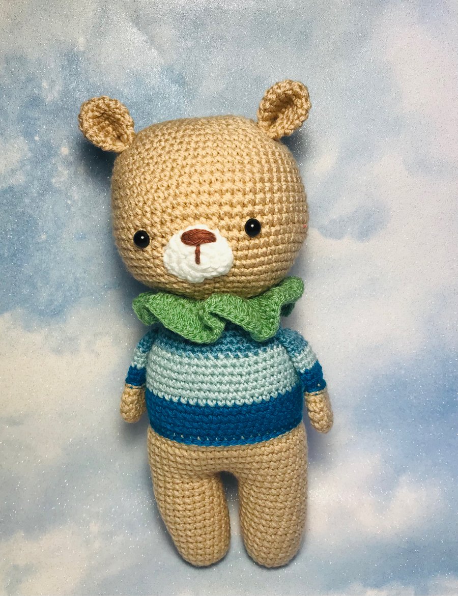 Cute bear with jumper 