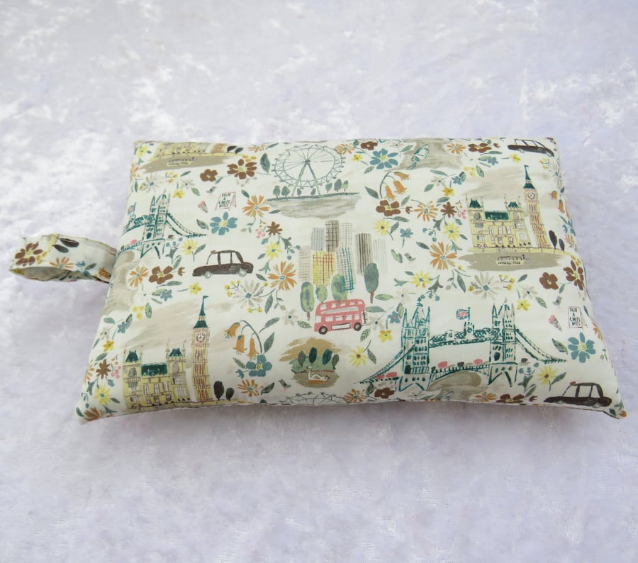 Palm rest, wrist support, made from Liberty Tana Lawn, London