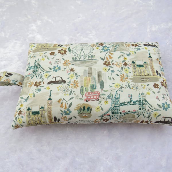 Palm rest, wrist support, made from Liberty Tana Lawn, London