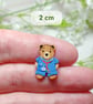 Doctor Bear Pin, Nurse Teddy Badge, Handmade Personalised Brooch, Medical Gift - Image 4
