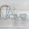 Handmade Wire word ‘Love’ gift