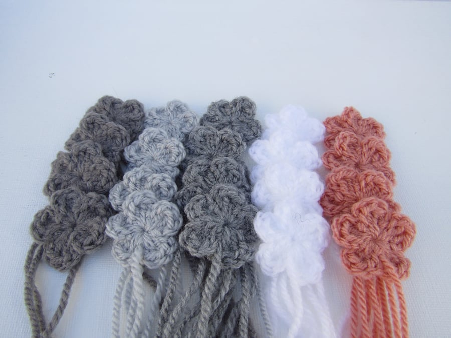 Crochet flowers x 20