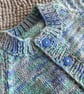 18" Multi Aran Cardigan with Pockets - Image 3