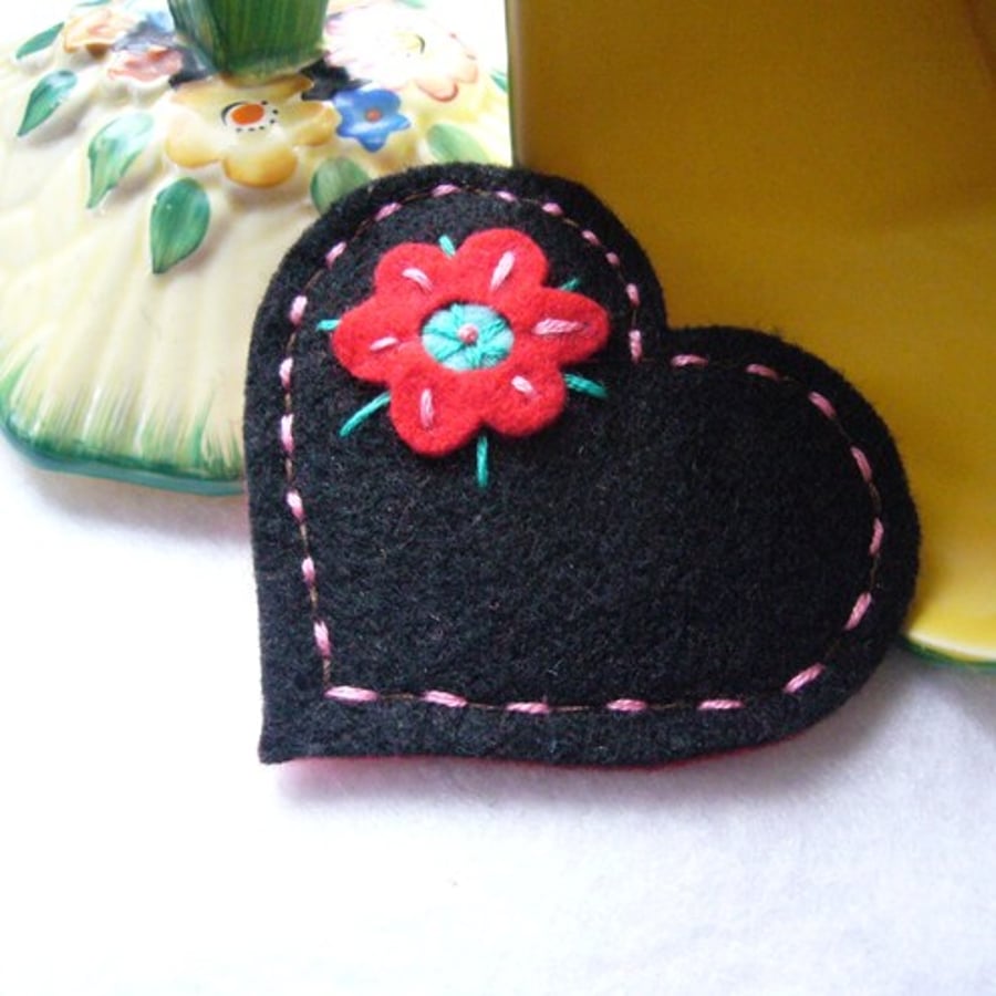 Heart ♥ Brooch