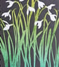 Snowdrops A5 Spiral Bound Notebook - Image 3