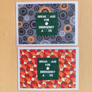Glasgow subway postcards