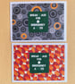 Glasgow subway postcards