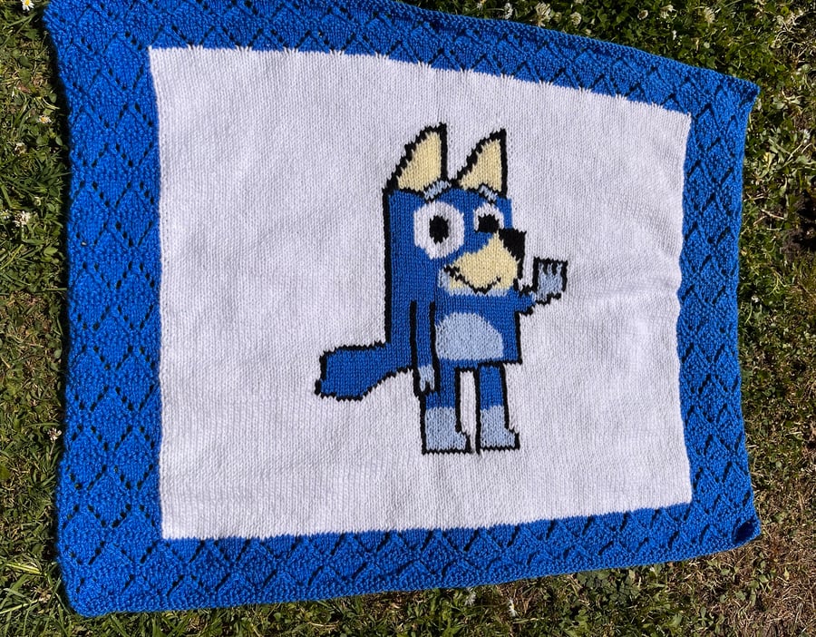 Bluey Baby Blanket 