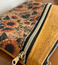 Handmade Cork Shoulder Bag – Sunflower Pattern - Image 2