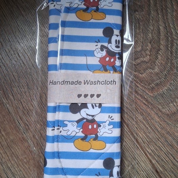Handmade reusable washcloth 