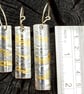 Keum boo earrings, shell earrings, medium size, long, razor shell, seaside - Image 7