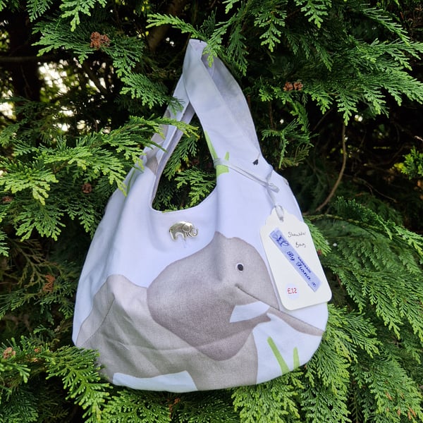 Children's Grey Elephant bag 