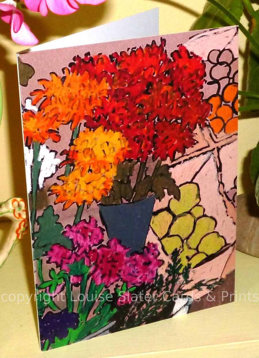 Pack of 5 Flower Cards