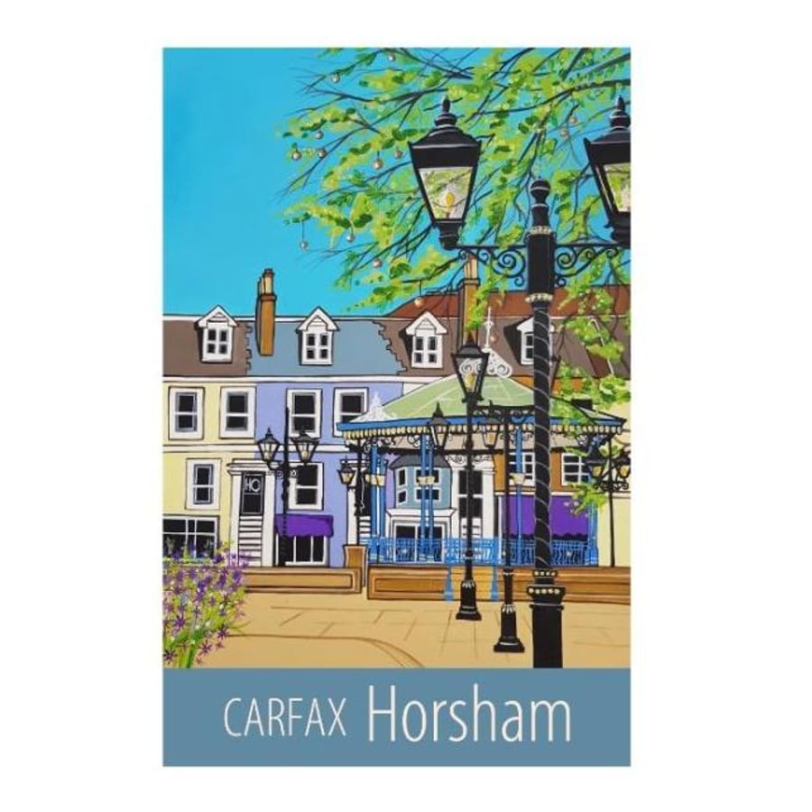 Horsham Carfax - unframed
