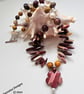 Mookite, Natural Culture Pearls, Necklace  - Image 1