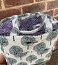 Black Tree Drawstring Insulated Lunch Bag - Image 4