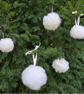 Real wool Christmas bauble, Safe for pets and children Scandinavian style - Image 8