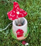 Toadstool House USB Lamp with Happy Snail - Image 2
