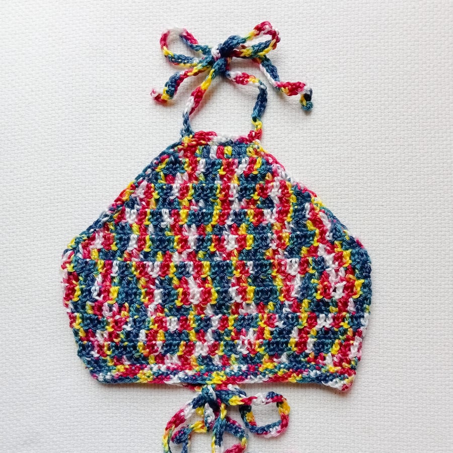 CROCHET PATTERN PDF Jeans Ombre Crop Top