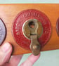 Vintage Tape Measure Key and Letter Rack 10 - Image 3