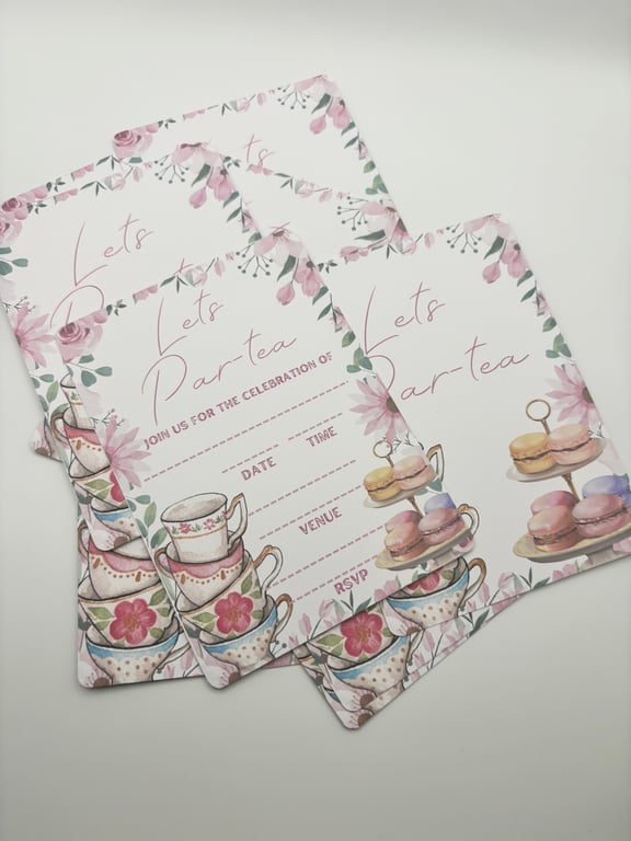 Floral Afternoon Tea Party Theme - Box & Party Co.
