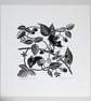 Brambles and Mice hand pulled screen print - Image 5