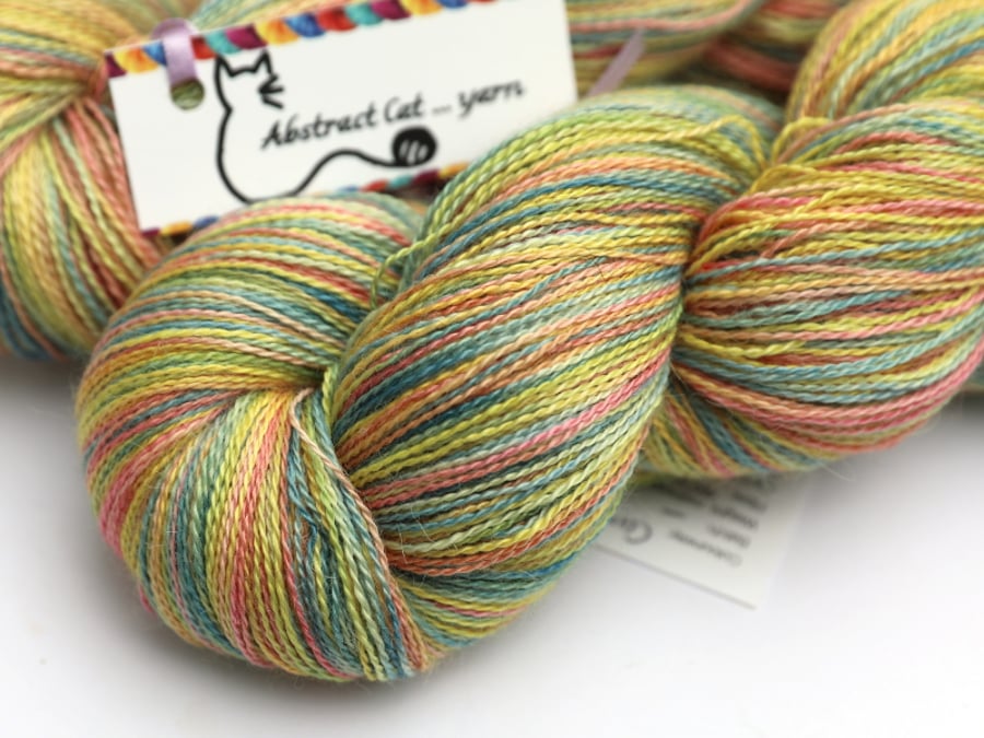 Candy - Silky Baby Alpaca laceweight yarn