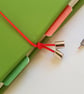 Green Leather Planner or Journal, A5 perfect for a Stationery Lover or Journaler - Image 9