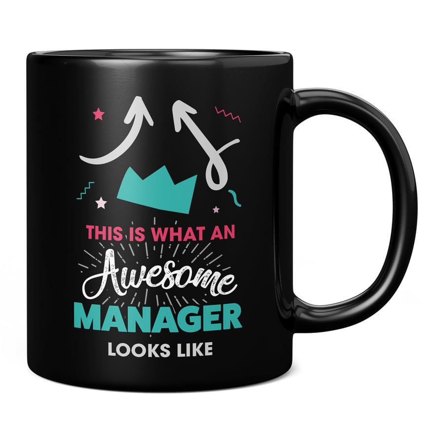 This Is What An Awesome Manager Looks Like 11oz Coffee Mug Cup - Perfect Birthda
