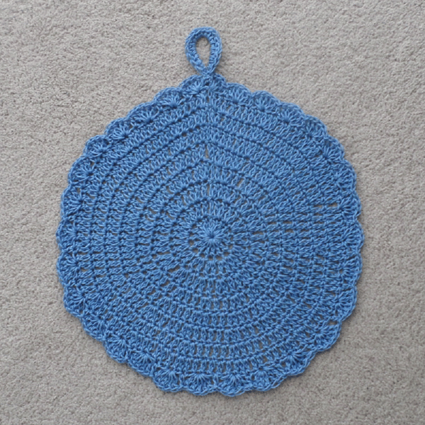 CROCHET PATTERN PDF Circle of Blue