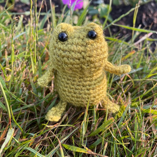 Amigurumi Crochet Frog