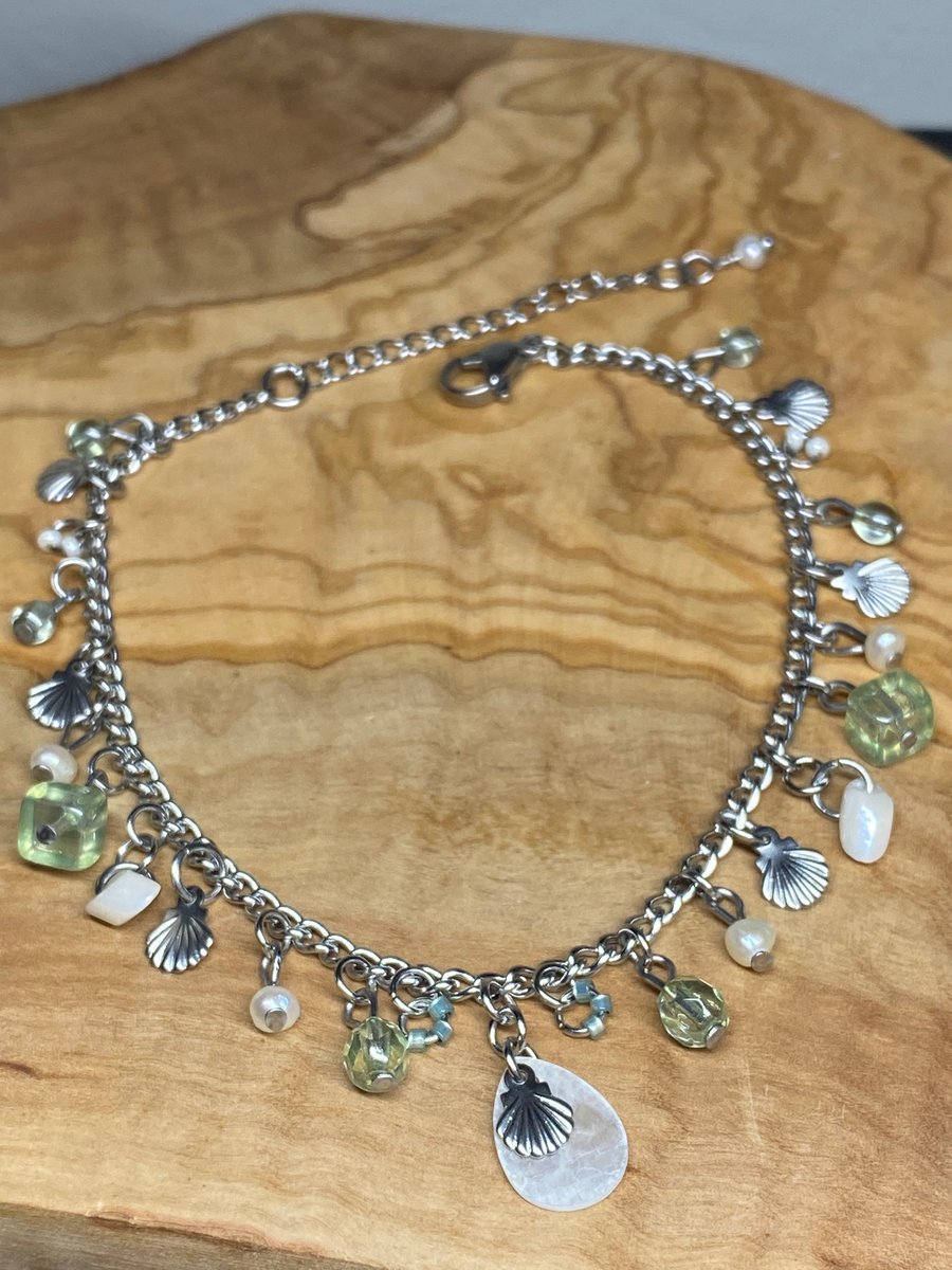 Sheena - Mermaidcore Anklet 