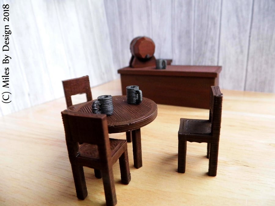 Small Tavern Set for Tabletop Gaming