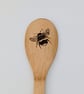 Bees, pyrography decorated wooden spoons, kitchen gift for a baker - Image 6