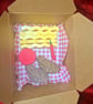 Novelty Fast Food Wax Melts Selection Gift Box two pieces fried chicken Fries