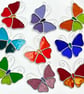 Stained Glass Butterfly Suncatcher - Handmade Decoration  - Image 1