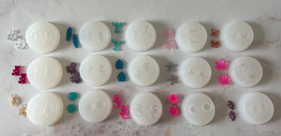 Silicone Stud Moulds (15 to choose)