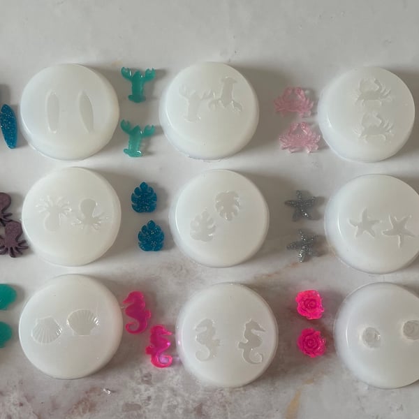 Silicone Stud Moulds (15 to choose)