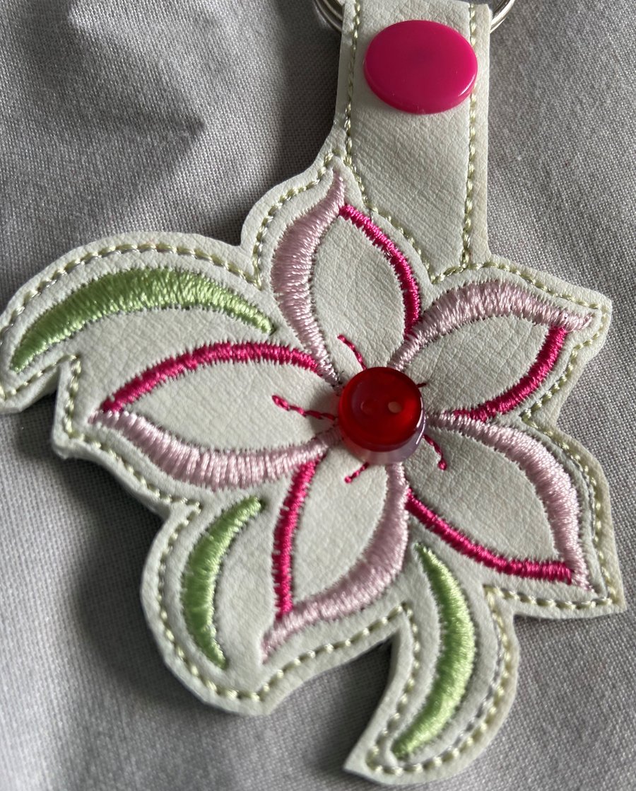 Flower Keyring