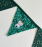 Festive animals - small reversible bunting - Image 4