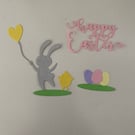 Happy easter die cut set x3