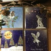 Christmas card packs x 12 cards of 4 designs 