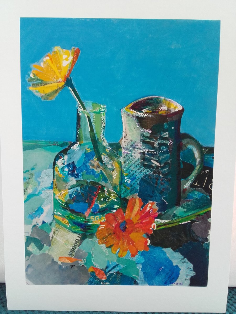 Giclee print of still life flower painting