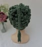 Handmade crochet bobble stitch hat - Image 4