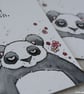 meh panda - original aceo - Image 3